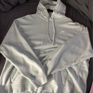 Light Green Hoodie with Logo